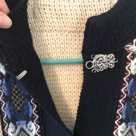 A.S Evebøfoss 100% WOOL NORDIC Sweater EUC Sz 42 - Picture 5 of 7